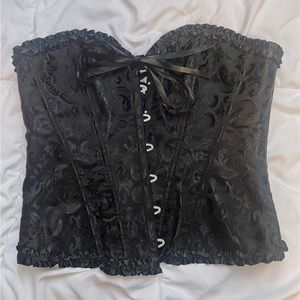Floral Corset Bustier